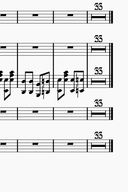 Added Measures | MuseScore